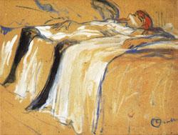 Henri De Toulouse-Lautrec Alone Sweden oil painting art